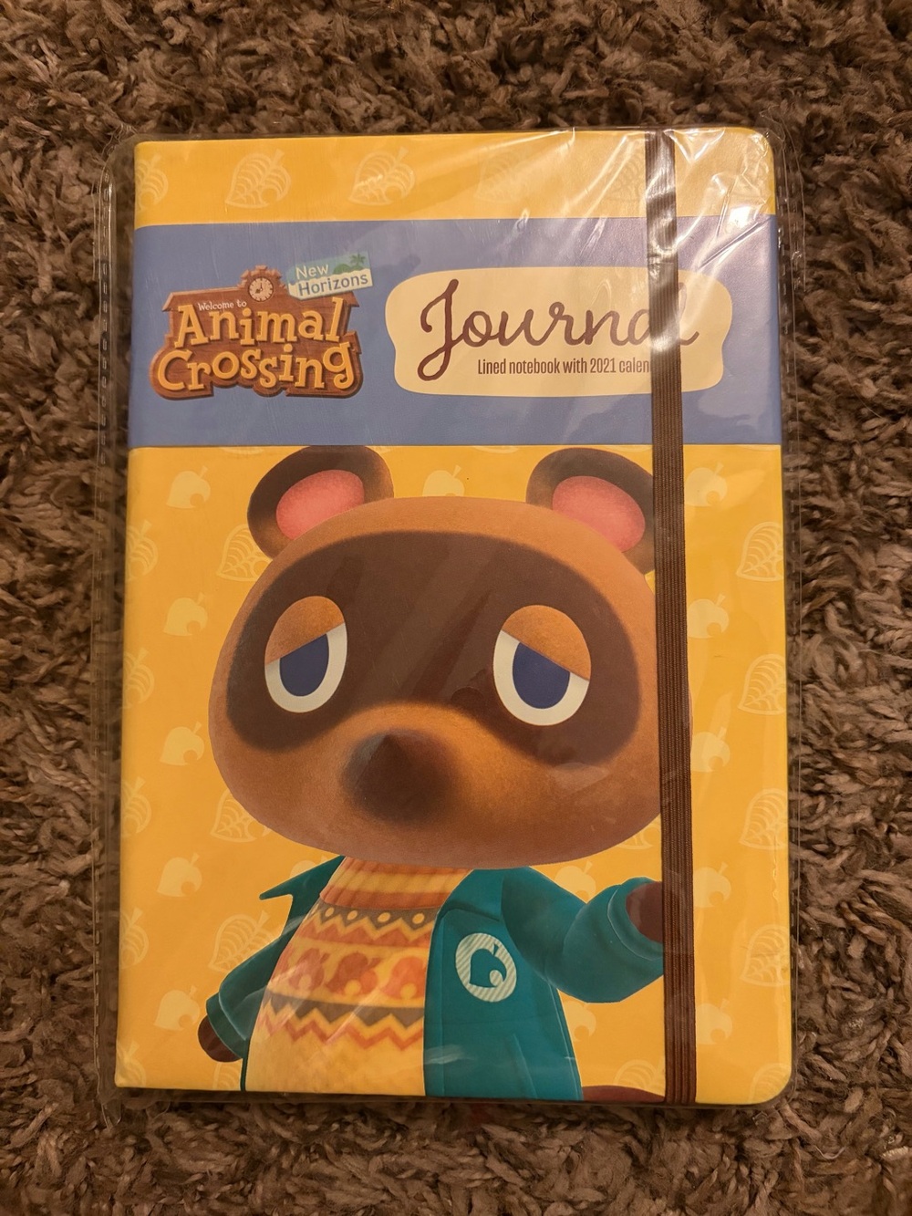 Animal Crossing Tom Nook Journal Notebook – Yellow – NIP